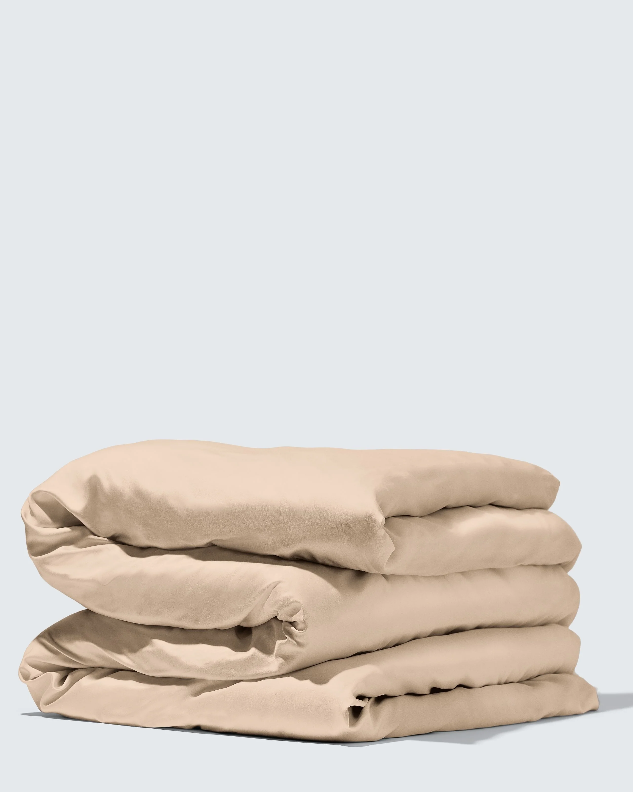 Silky Bamboo Duvet Cover, Latte
