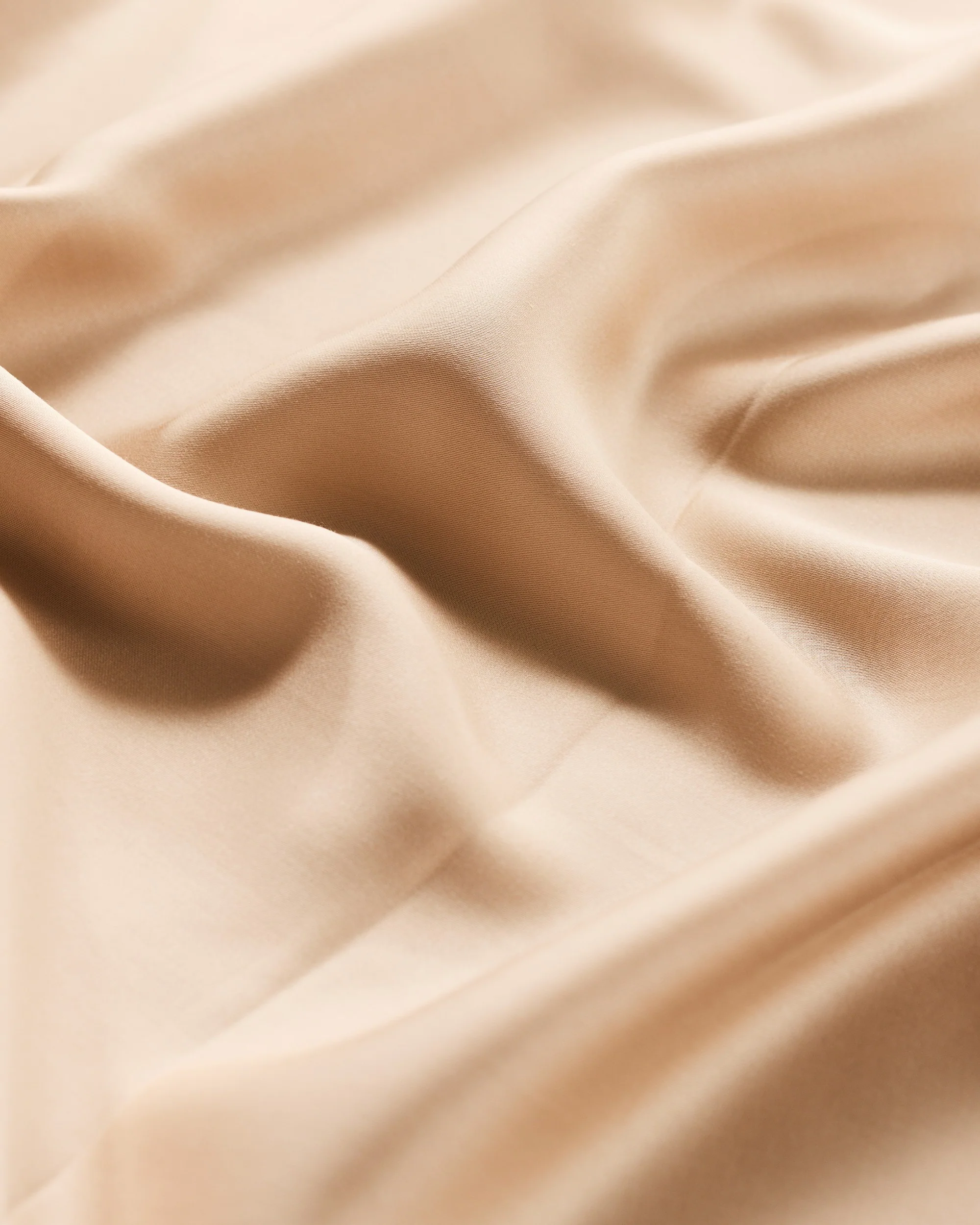 Silky Bamboo Duvet Cover, Latte - Image 8