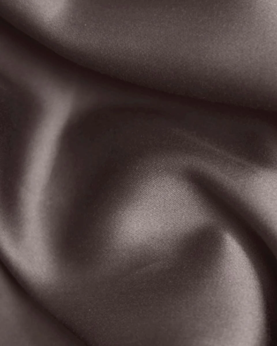 Silky Bamboo Pillowcase, Slate Grey - Image 3